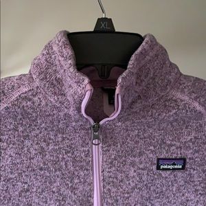 Patagonia girls better sweater 1/4 zip
